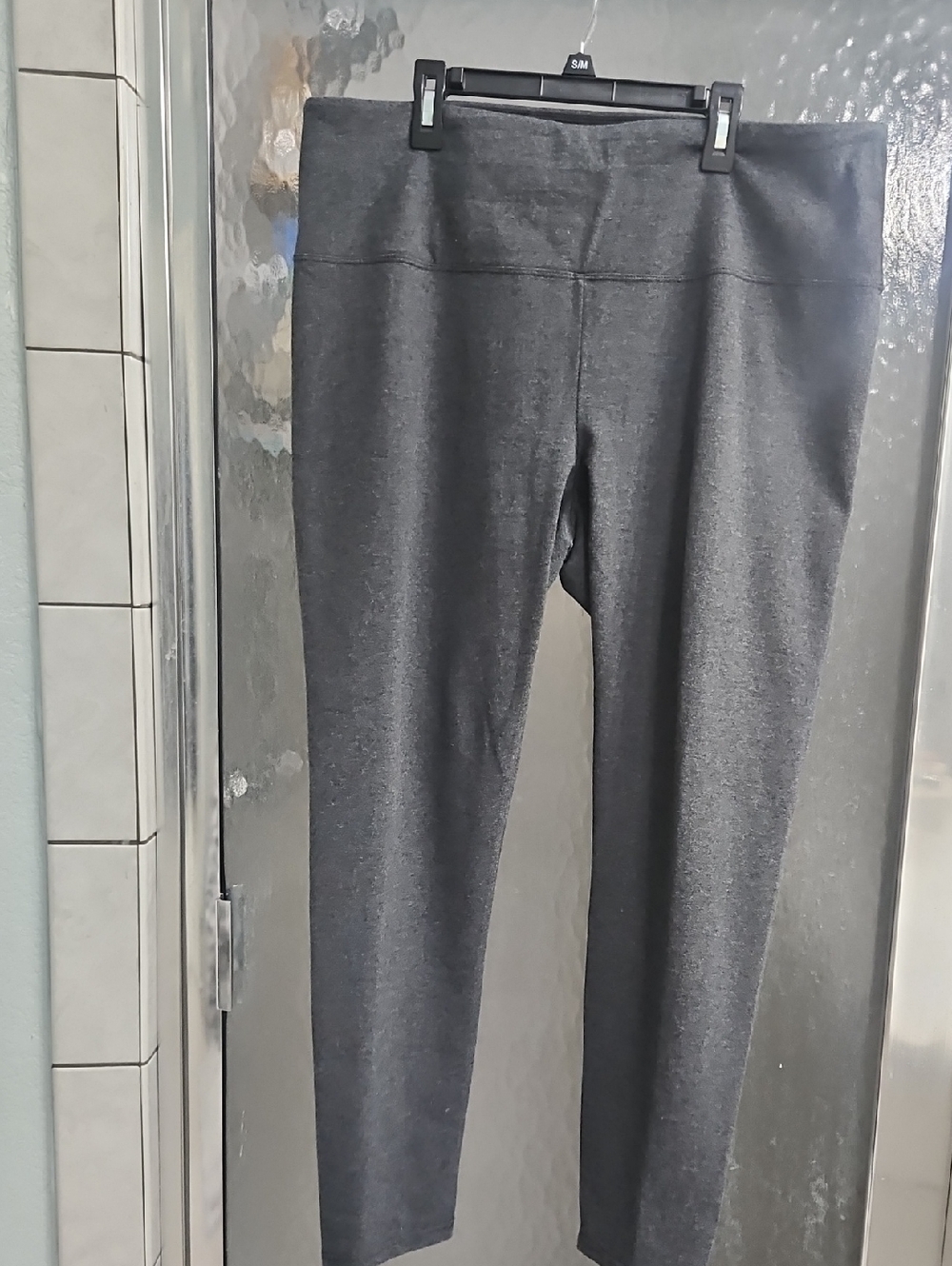 Women's Charcoal Gray High-Waist Leggings